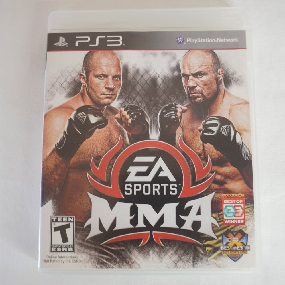 3/$20 - PS3 EA Sports MMA Fighting Video Game - Playstation Sony Gamer Geek 2010